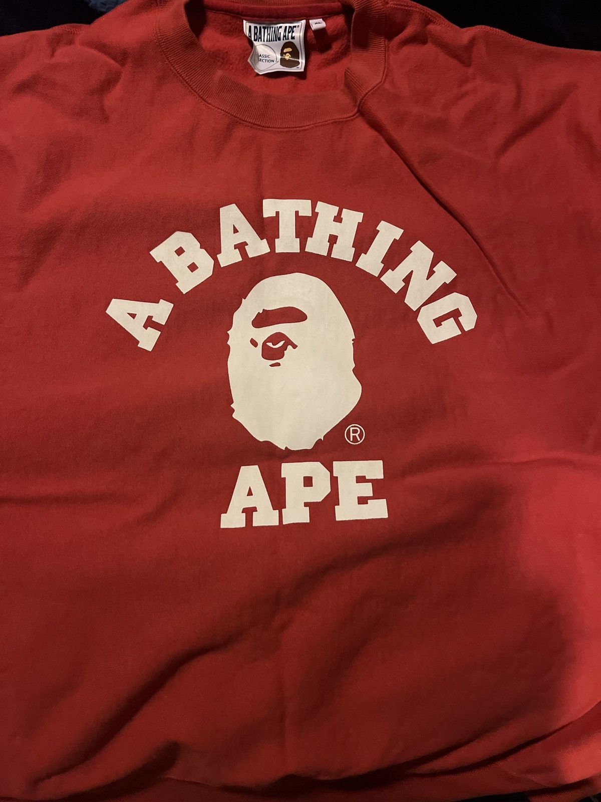 Bape College Crewneck Size US XL / EU 56 / 4 - 7 Thumbnail