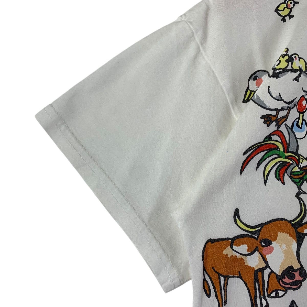 Issey Miyake × Japanese Brand × Tsumori Chisato TSUMORI CHISATO art cartoon overprinted tee Size US M / EU 48-50 / 2 - 6 Thumbnail