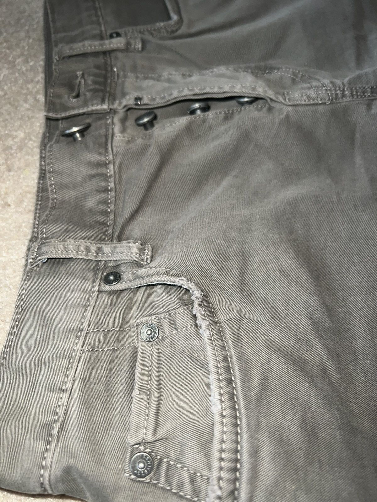 Allsaints AllSaints CarterTwill Straight Jeans Size US 28 / EU 44 - 4 Thumbnail