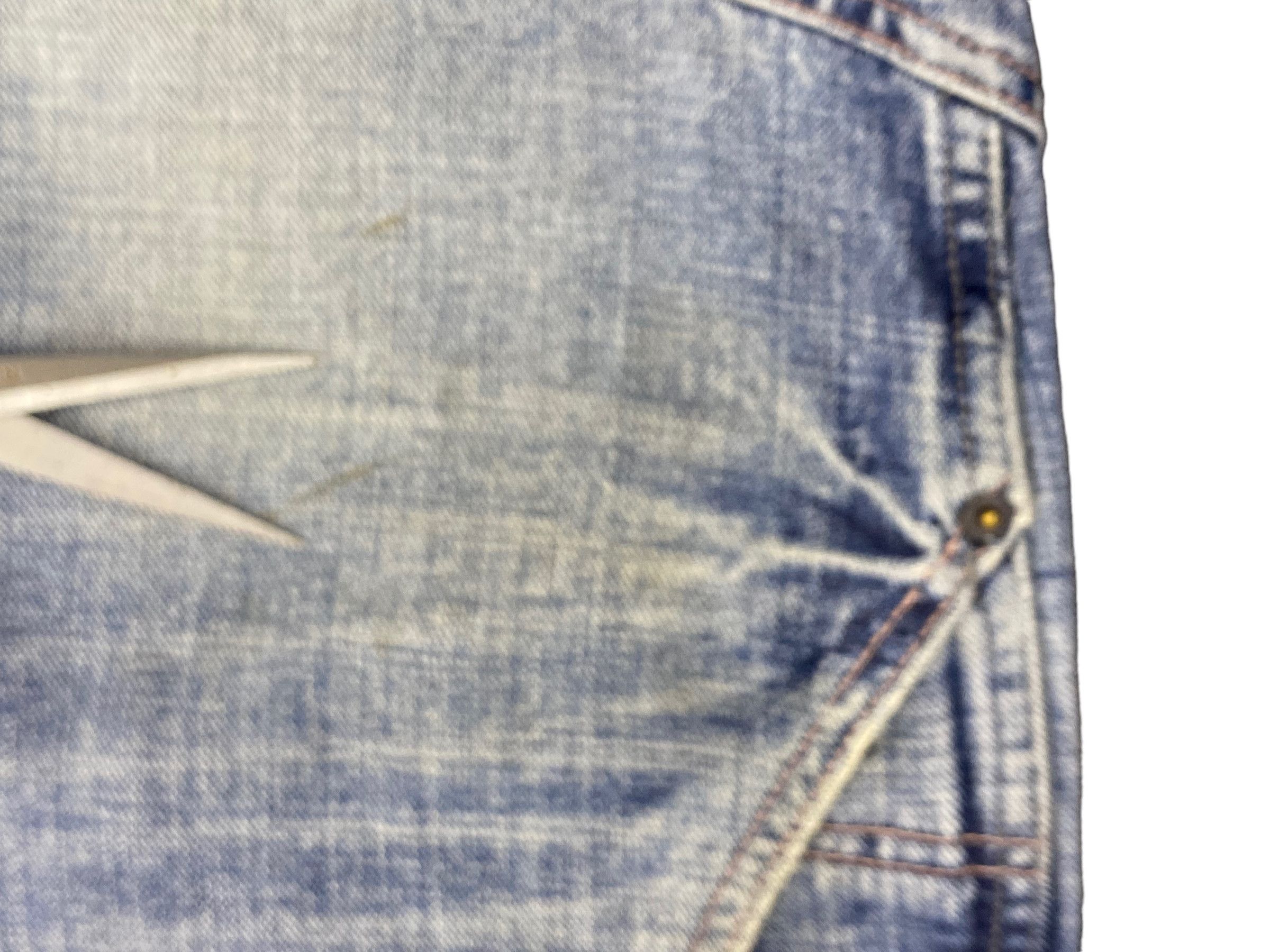 Japanese Brand Cargo Denim Jeans Japanese Surfwear Hip Hop Size US 33 - 11 Thumbnail