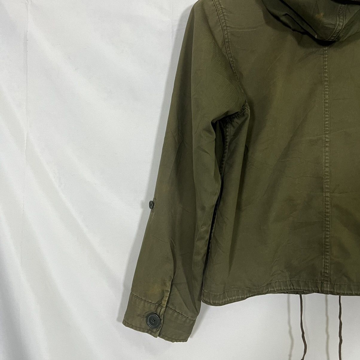 Japanese Brand VTG SHUCA ARMY MILITARY STYLE CROP JACKET Size S / US 4 / IT 40 - 10 Thumbnail