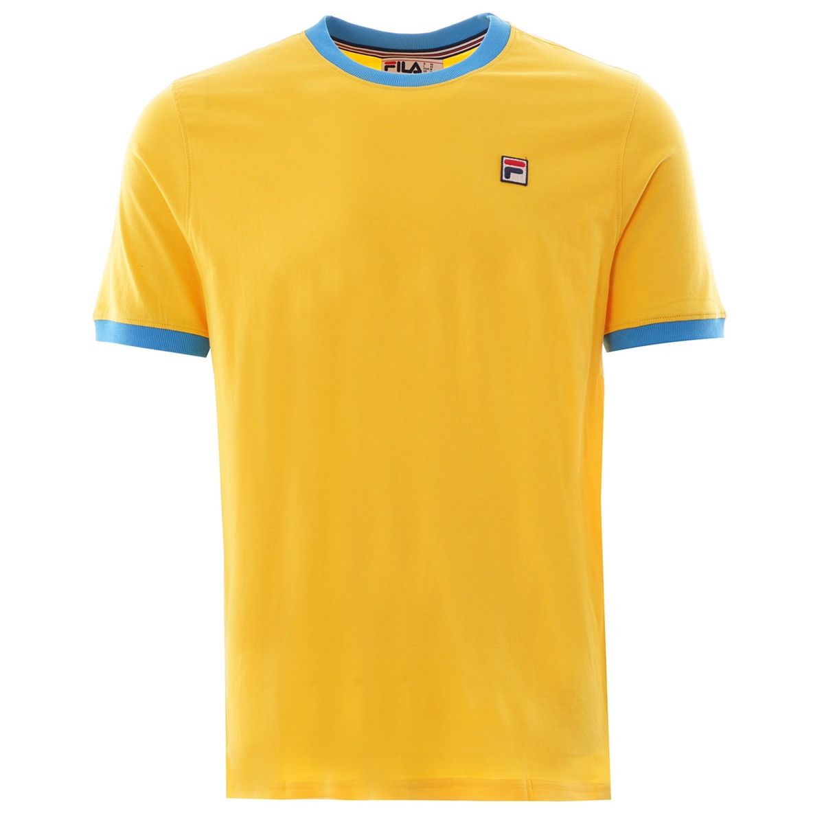 Fila Fila Vintage Marconi Tshirt yellow Bnwt Brand new with Tag Size US L / EU 52-54 / 3 - 1 Thumbnail