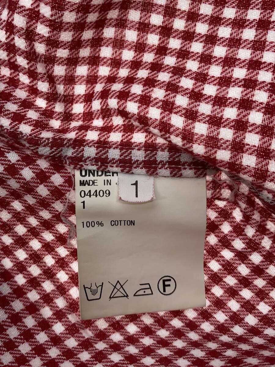 Undercover Undercover Check Cotton Long Sleeve Shirt Red Size US S / EU 44-46 / 1 - 4 Thumbnail