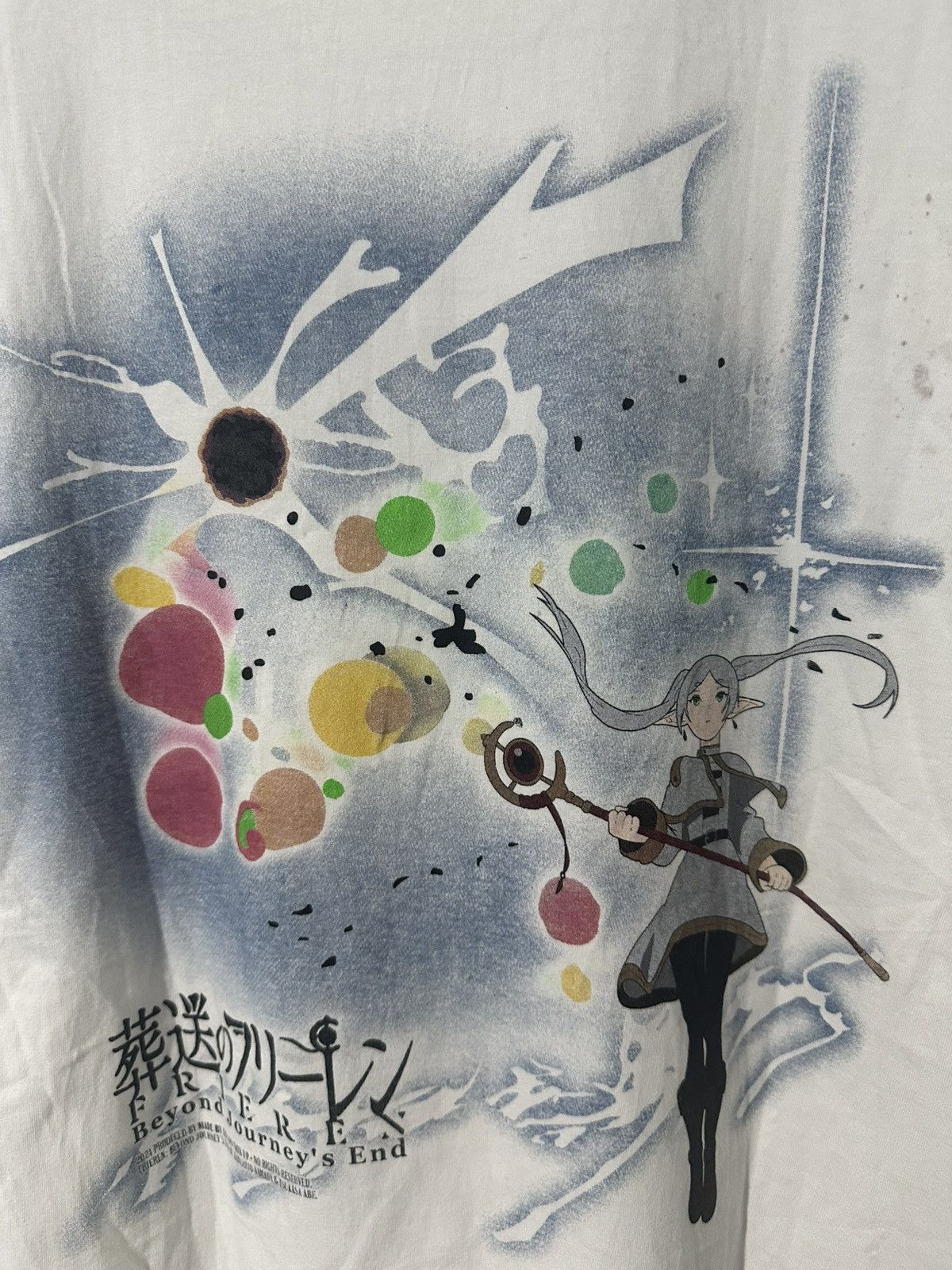 Anime FRIEREN ANIME TSHIRT Size US L / EU 52-54 / 3 - 6 Thumbnail
