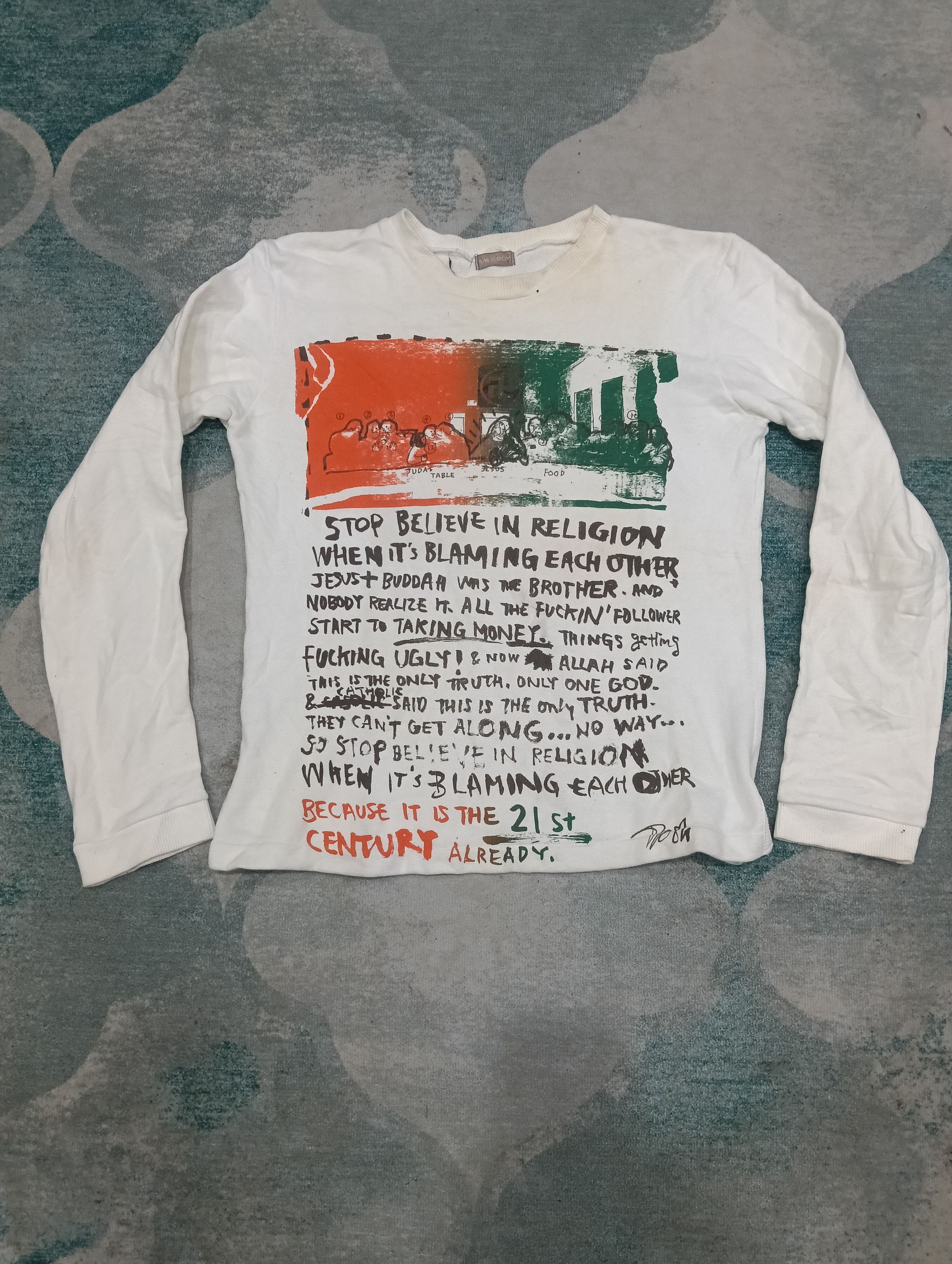 Japanese Brand Milk Boy Japan Nazi Like Anarchic Adjustment Size US M / EU 48-50 / 2 - 1 Thumbnail