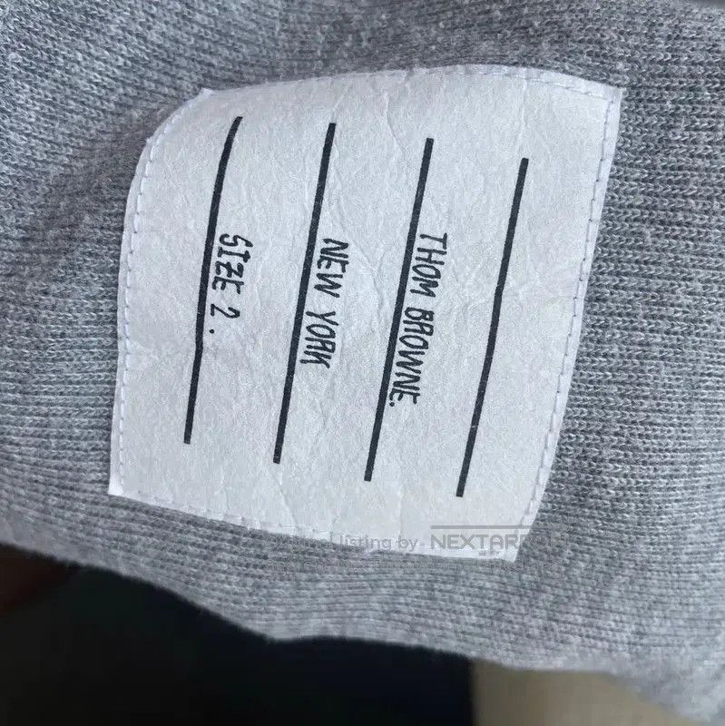 Thom Browne Thom Browne Gray Cotton Men's Polo Shirt . Size US S / EU 44-46 / 1 - 5 Thumbnail