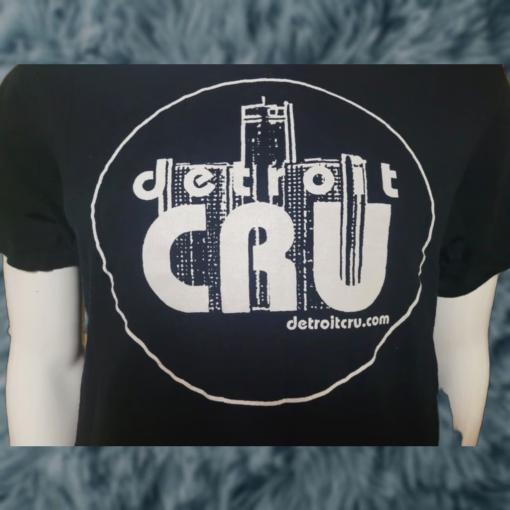 Fruit Of The Loom VINTAGE Detroit Cru Inner City Metro Campus Ministry T Shirt Medium Black Fruit of the Loom Crew Neck Cotton Graphic Print Men Short Sleeve Outdoors? Size US M / EU 48-50 / 2 - 1 Thumbnail