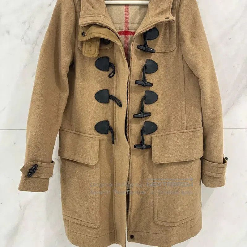 Burberry Burberry Camel Long Hooded Coat for Women. Size S / US 4 / IT 40 - 3 Thumbnail
