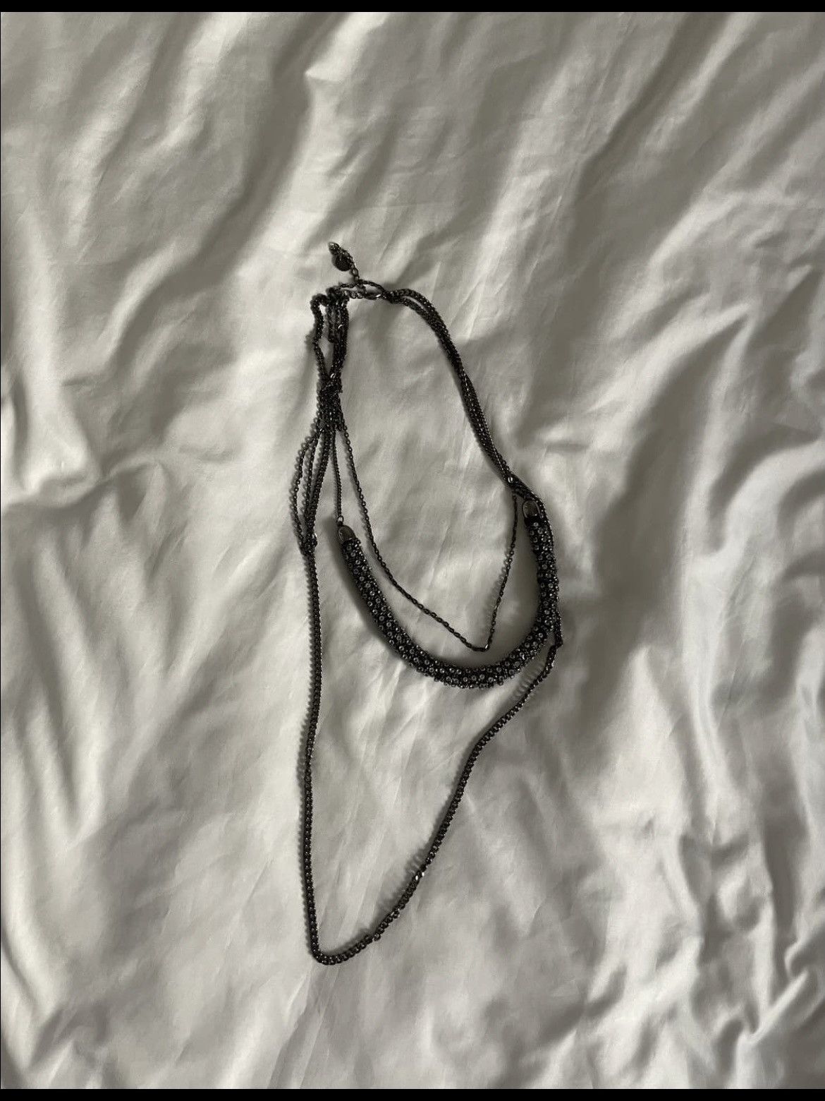 Vintage vintage cubic Layered Necklace Size ONE SIZE - 3 Thumbnail