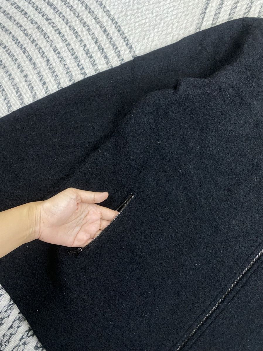 A.P.C. Vtg A.P.C Black Plain Zipper Jacket Size US S / EU 44-46 / 1 - 6 Thumbnail