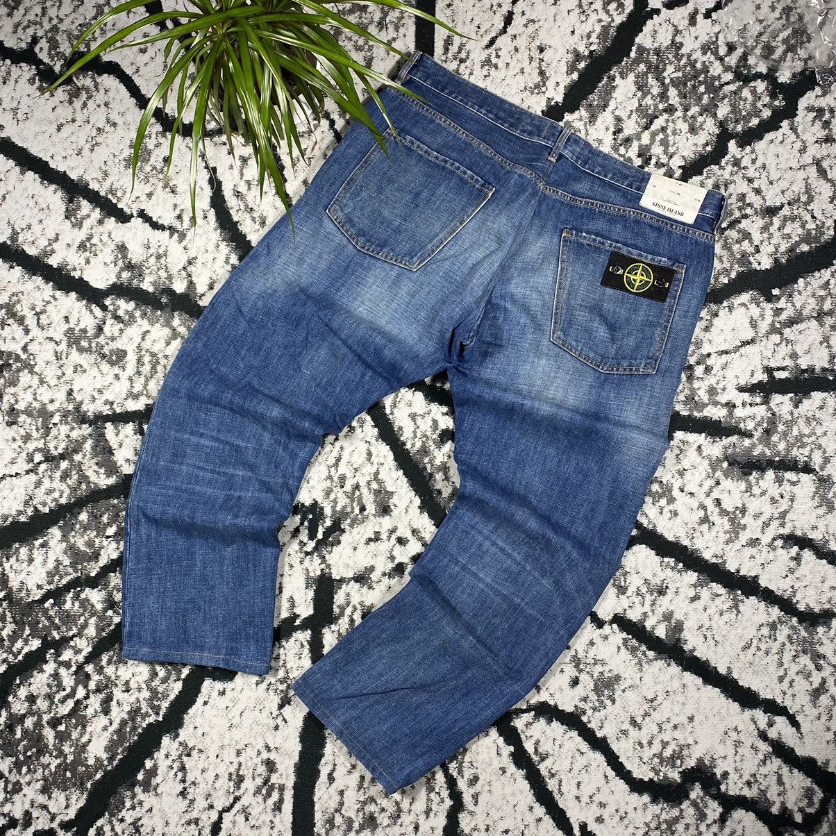 Vintage STONE ISLAND MASSIMO OSTI 🦍 VINTAGE JEANS PANTS BAGGY 00s Size US 34 / EU 50 - 1 Thumbnail