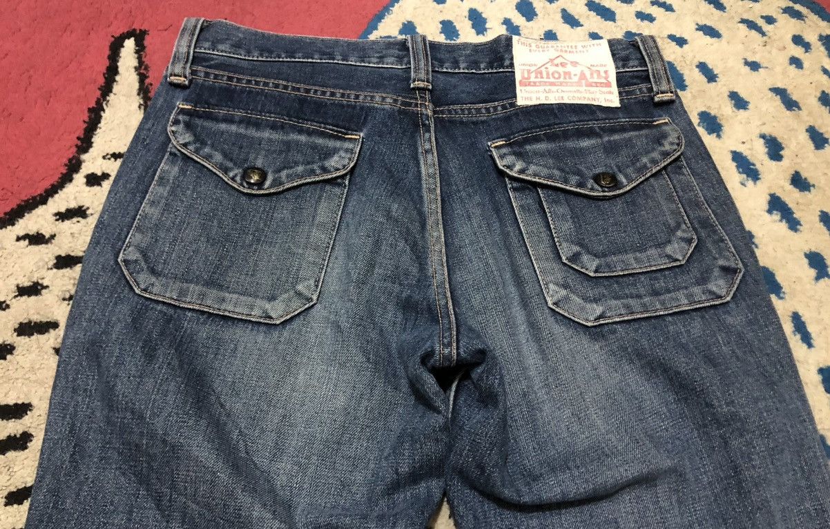 Japanese Brand × Lee × Vintage Vintage Lee union made A11S faded jeans Size 29" - 4 Thumbnail