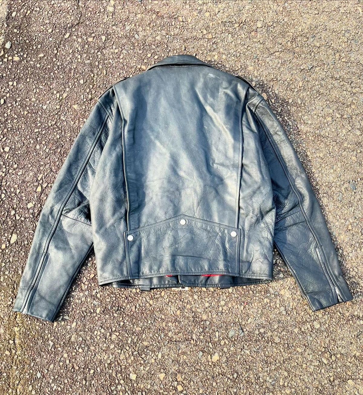 Leather vintage leather jacket pigolous mate by kakuishi tokyo Size US L / EU 52-54 / 3 - 2 Thumbnail