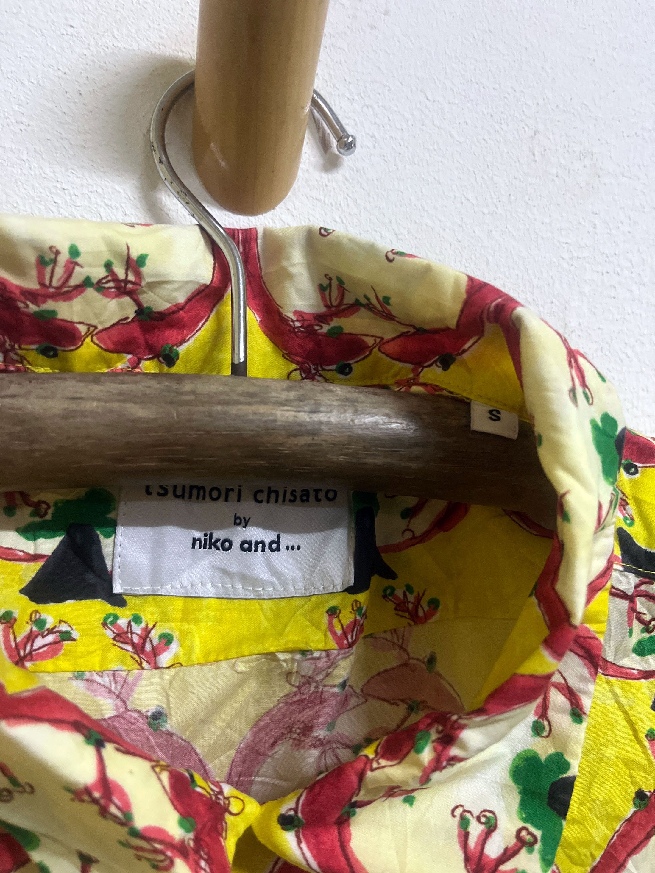 Tsumori Chisato tsumori chisato by niko and Croppped Short Sleeve Hawaii Size US S / EU 44-46 / 1 - 2 Thumbnail
