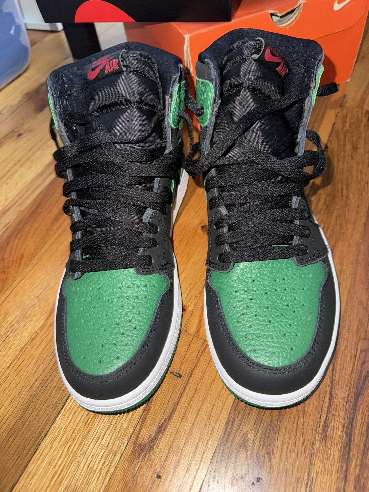 Nike Nike Pine Green 1s Size US 9.5 / EU 42-43 - 4 Thumbnail