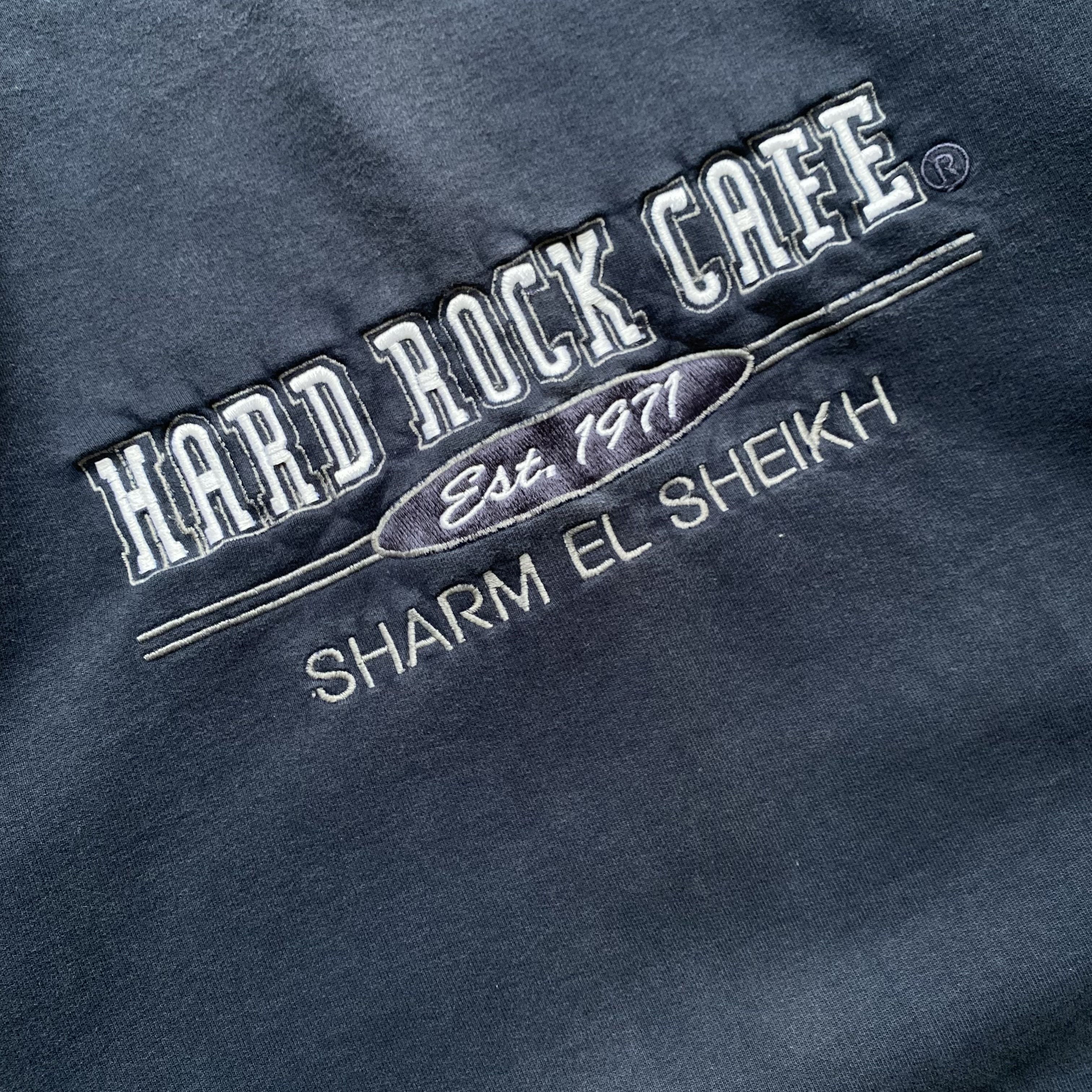 Hard Rock Cafe Vintage 90s Hard Rock Cafe Sweatshirt Center logo Size US M / EU 48-50 / 2 - 5 Thumbnail
