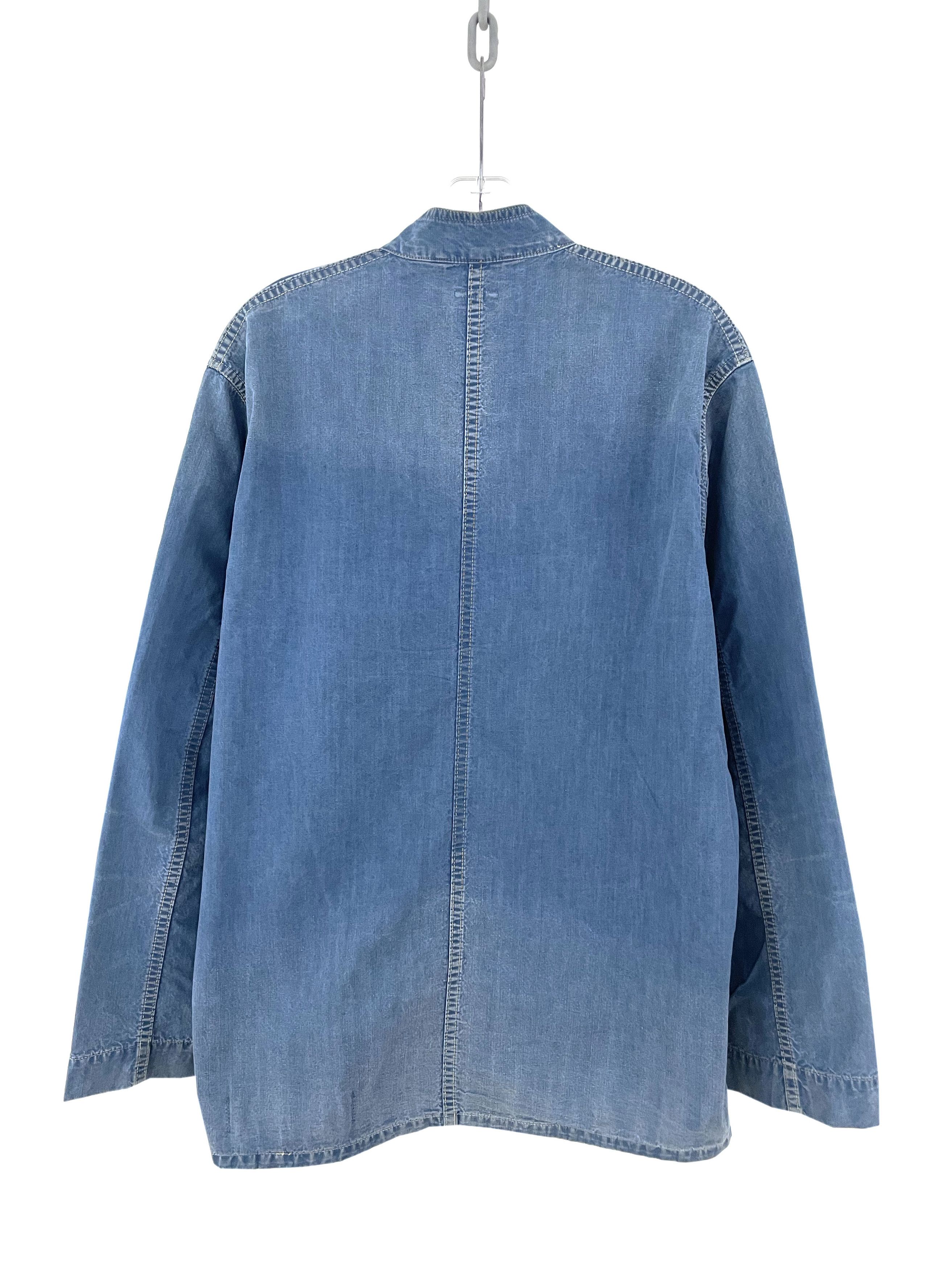 Kapital Metal Button Denim Shirt Jacket Size US L / EU 52-54 / 3 - 8 Thumbnail