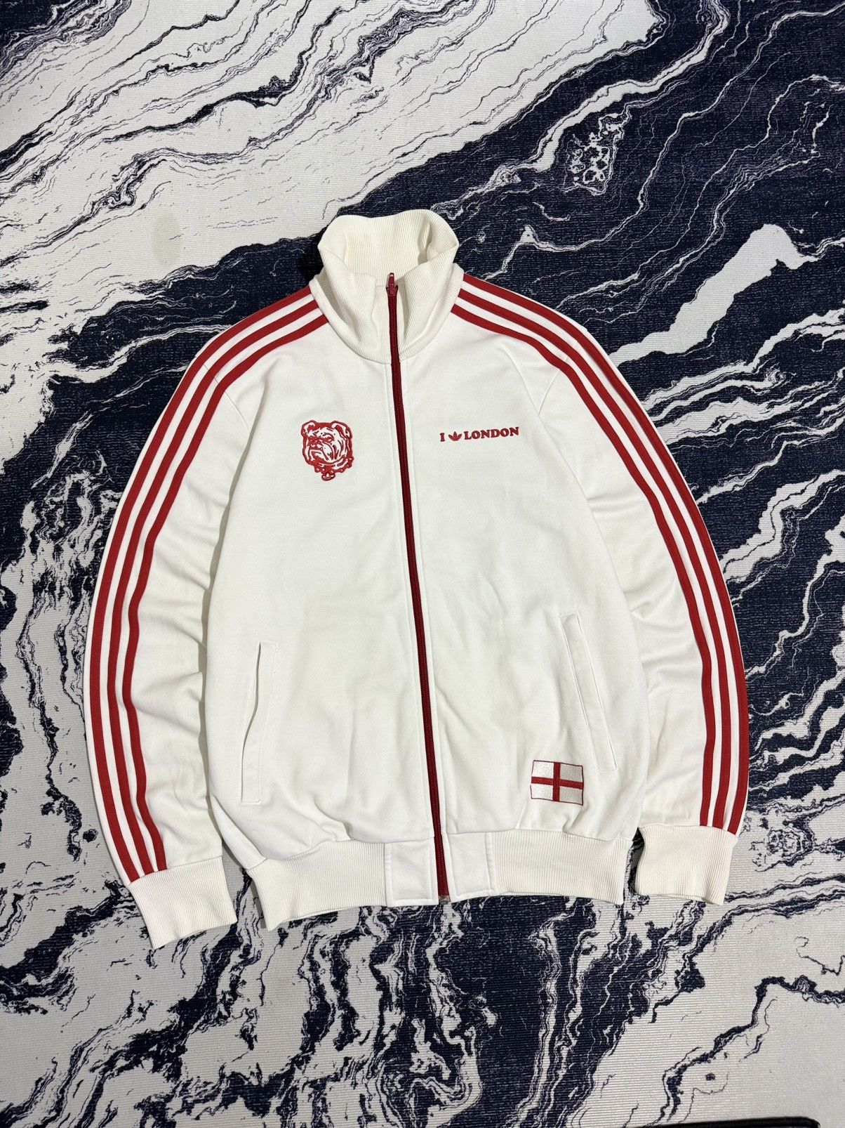 Vintage Vintage y2k adidas i love london track top Size US M / EU 48-50 / 2 - 9 Thumbnail