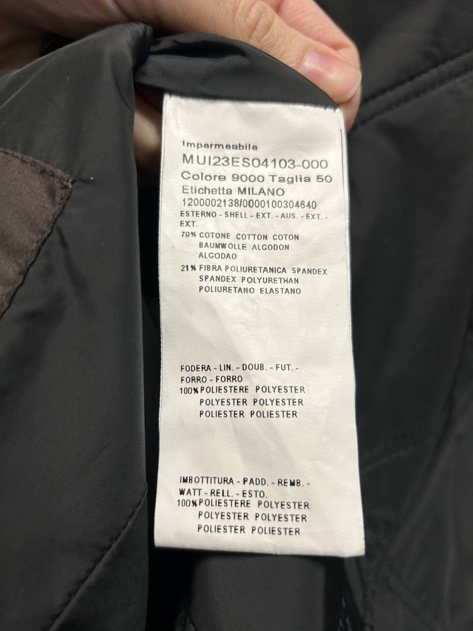 Allegri Allegri Milano mens wax cotton jacket size 50 / L Size US L / EU 52-54 / 3 - 17 Thumbnail