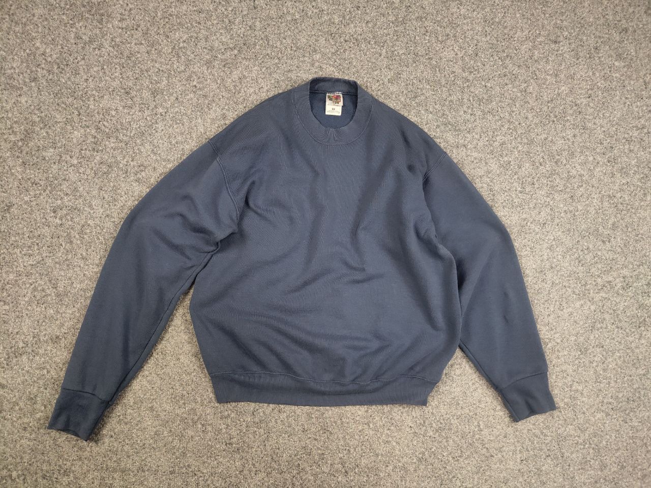 Fruit Of The Loom Vintage 90's Fruit of the Loom Best Crew Check Sweatshirt Size US M / EU 48-50 / 2 - 7 Thumbnail