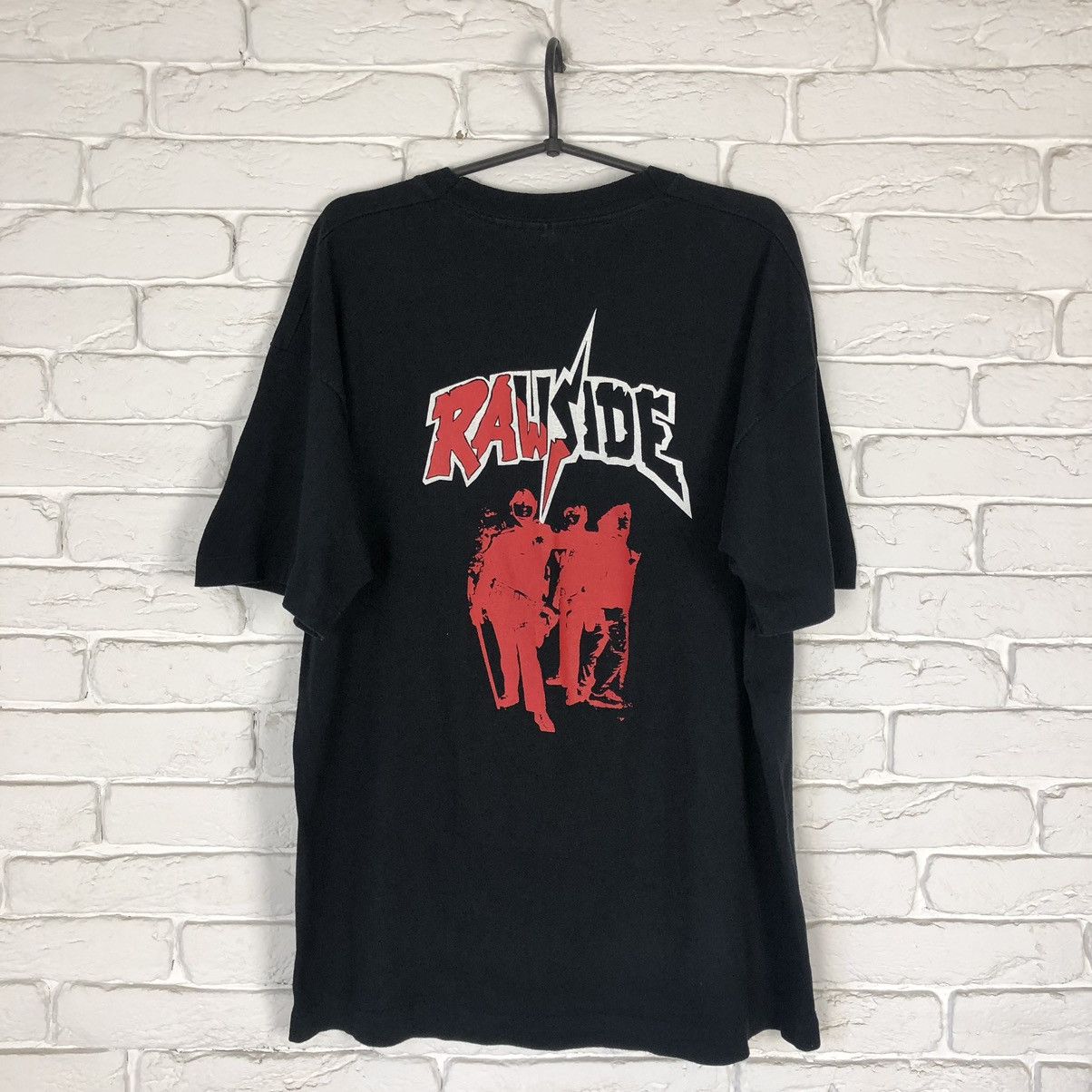 Band Tees × Vintage Rawside Police Terror 90’s hardcore punk vintage tee t shirt Size US XL / EU 56 / 4 - 7 Thumbnail