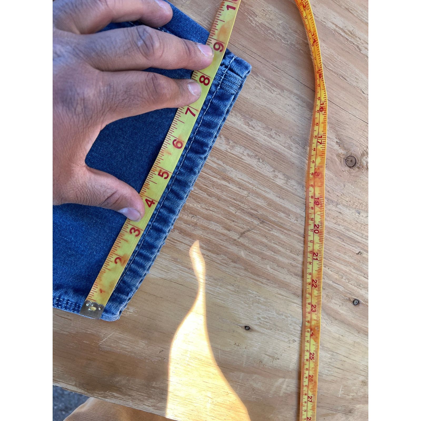 Carhartt Carhartt Jeans Mens 34x30 Blue Denim Carpenter Dungaree Fit Size US 34 / EU 50 - 8 Thumbnail