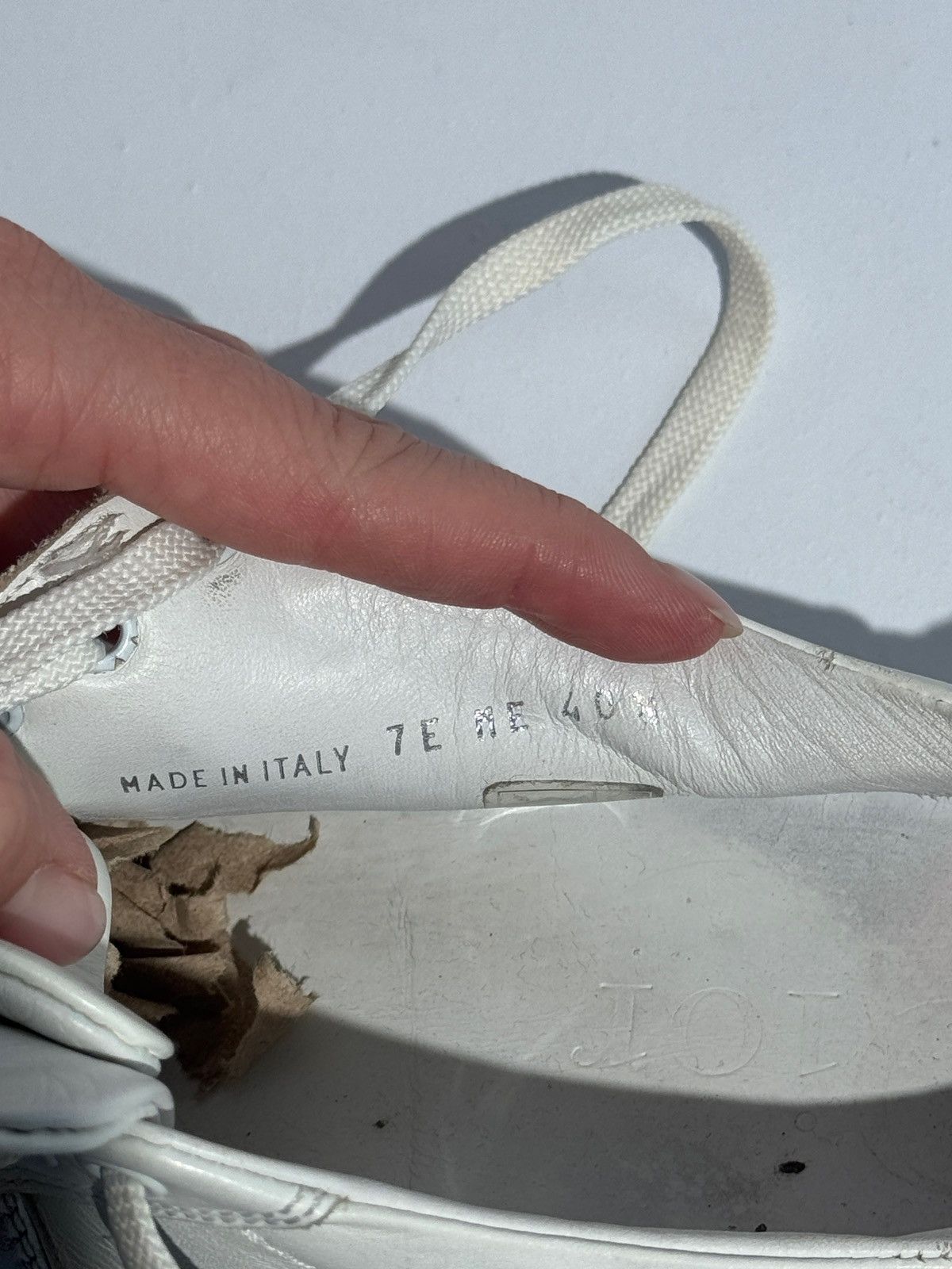 Dior SS07 Dior Homme “We Look Good Together” Leather B21 Trainers Size US 7.5 / EU 40-41 - 9 Thumbnail