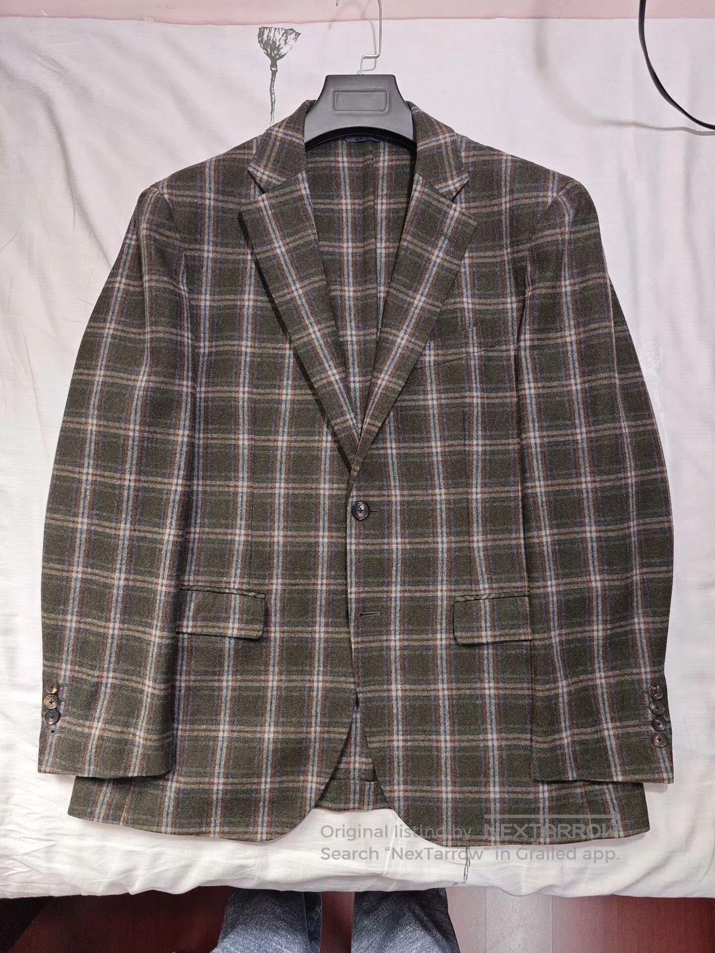 SARTORIO Italian Wool Casual Custom Suit. Size US L / EU 52-54 / 3 - 5 Thumbnail