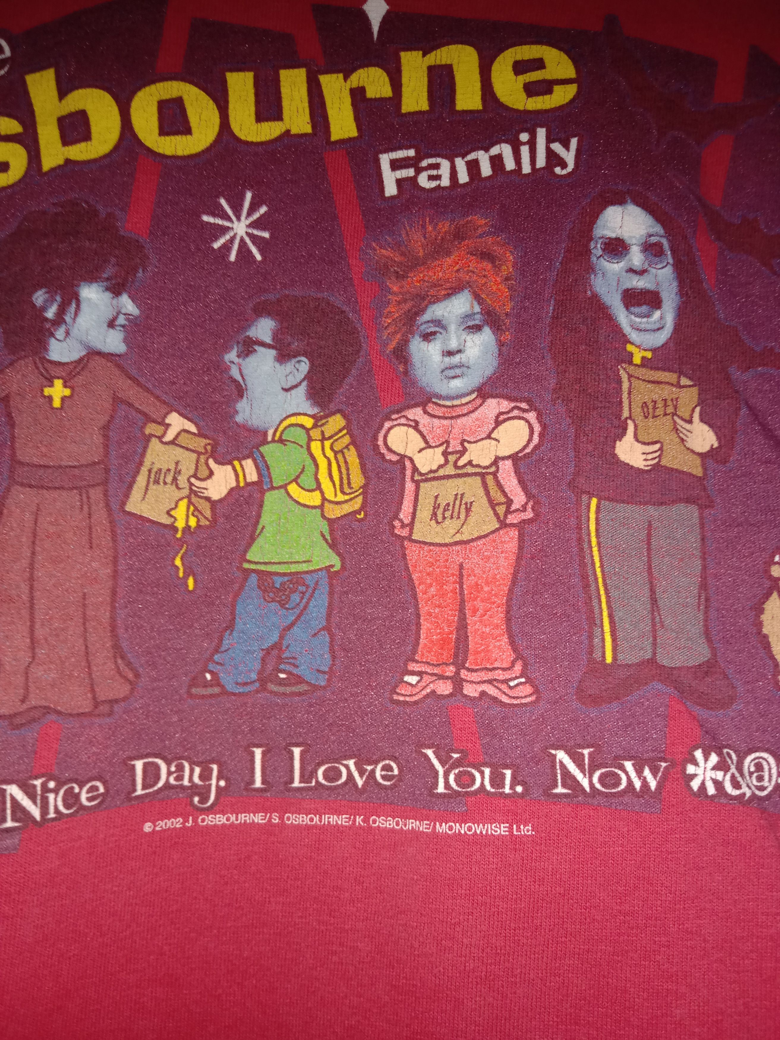 Band Tees Ozzy Osbourne Slayer Metallica Nirvana Red hot Chili Peppers Size US L / EU 52-54 / 3 - 4 Thumbnail