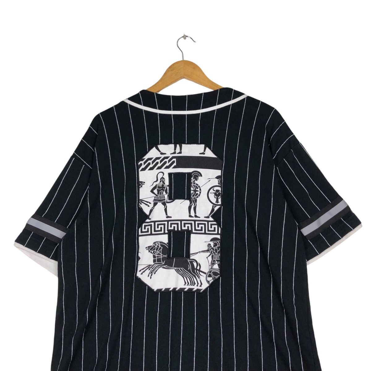 Japanese Brand BSTRKT baseball Varsity Jacket Shirt Rare Size US L / EU 52-54 / 3 - 8 Thumbnail