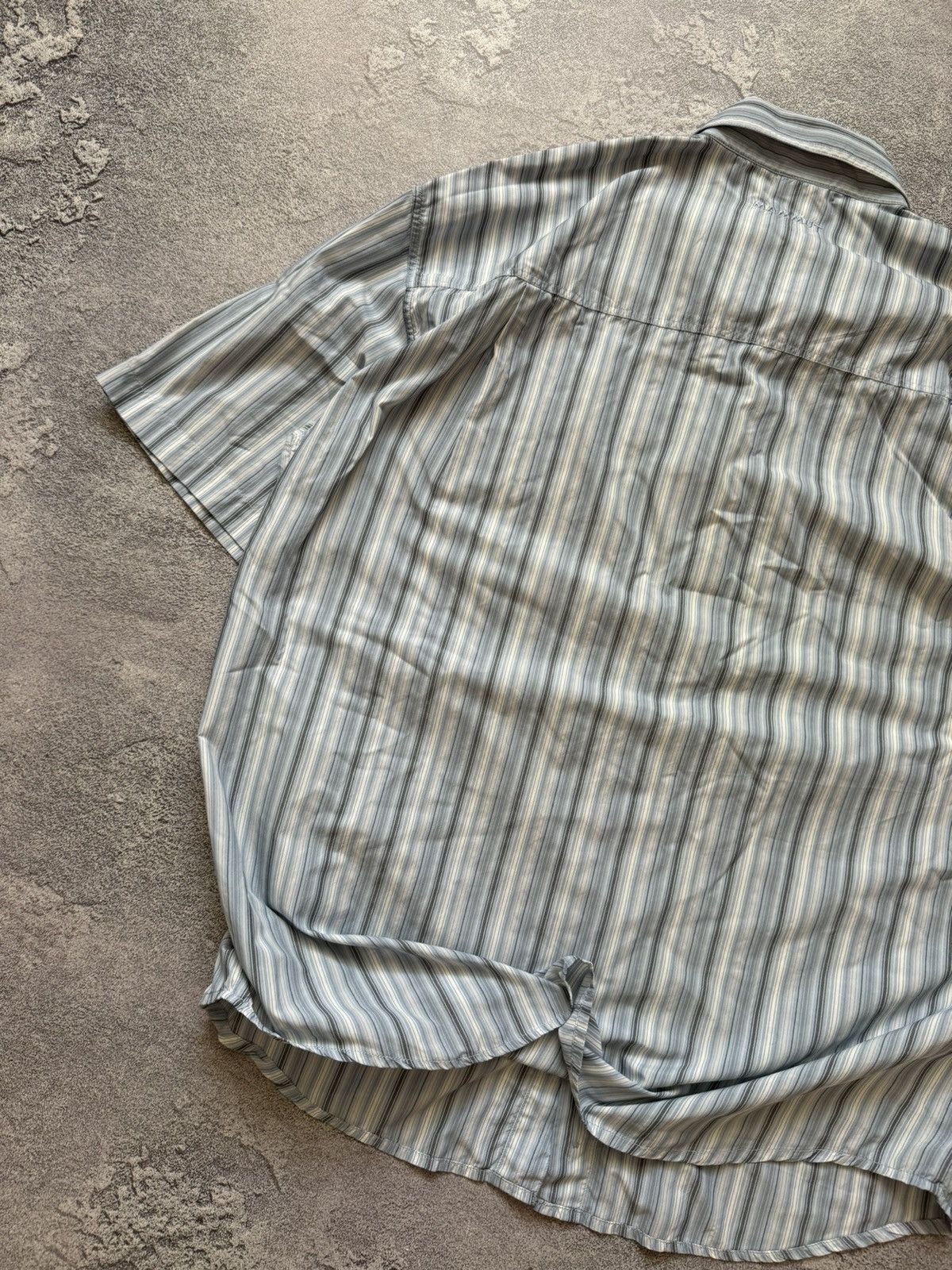 Mammut Mammut XL striped button up shirt polo tee T-shirt outdoor Size US XL / EU 56 / 4 - 10 Thumbnail