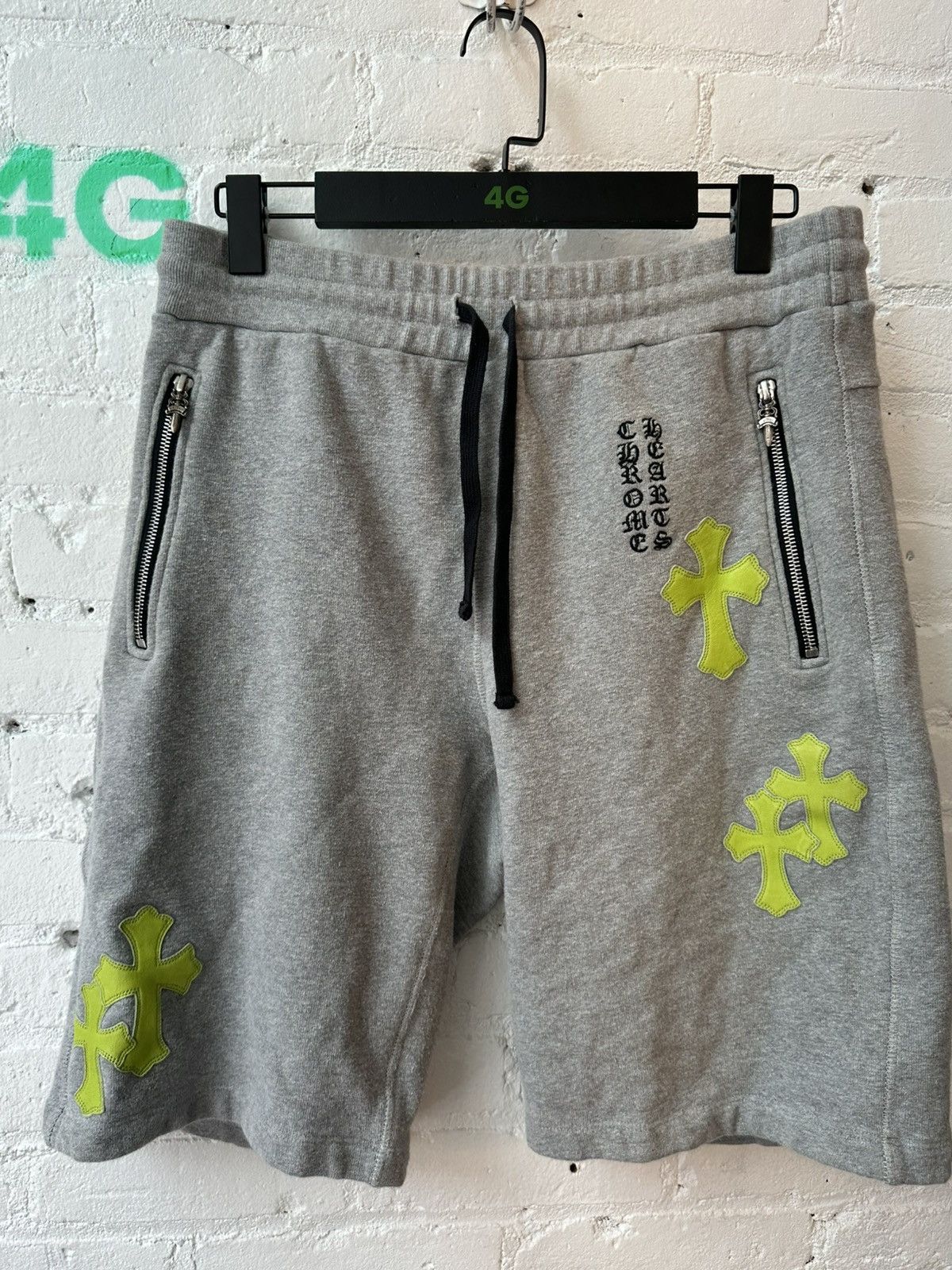 Chrome Hearts Chrome Hearts 1/1 Celebrity Cross patch Shorts Medium large Size US 32 / EU 48 - 1 Thumbnail