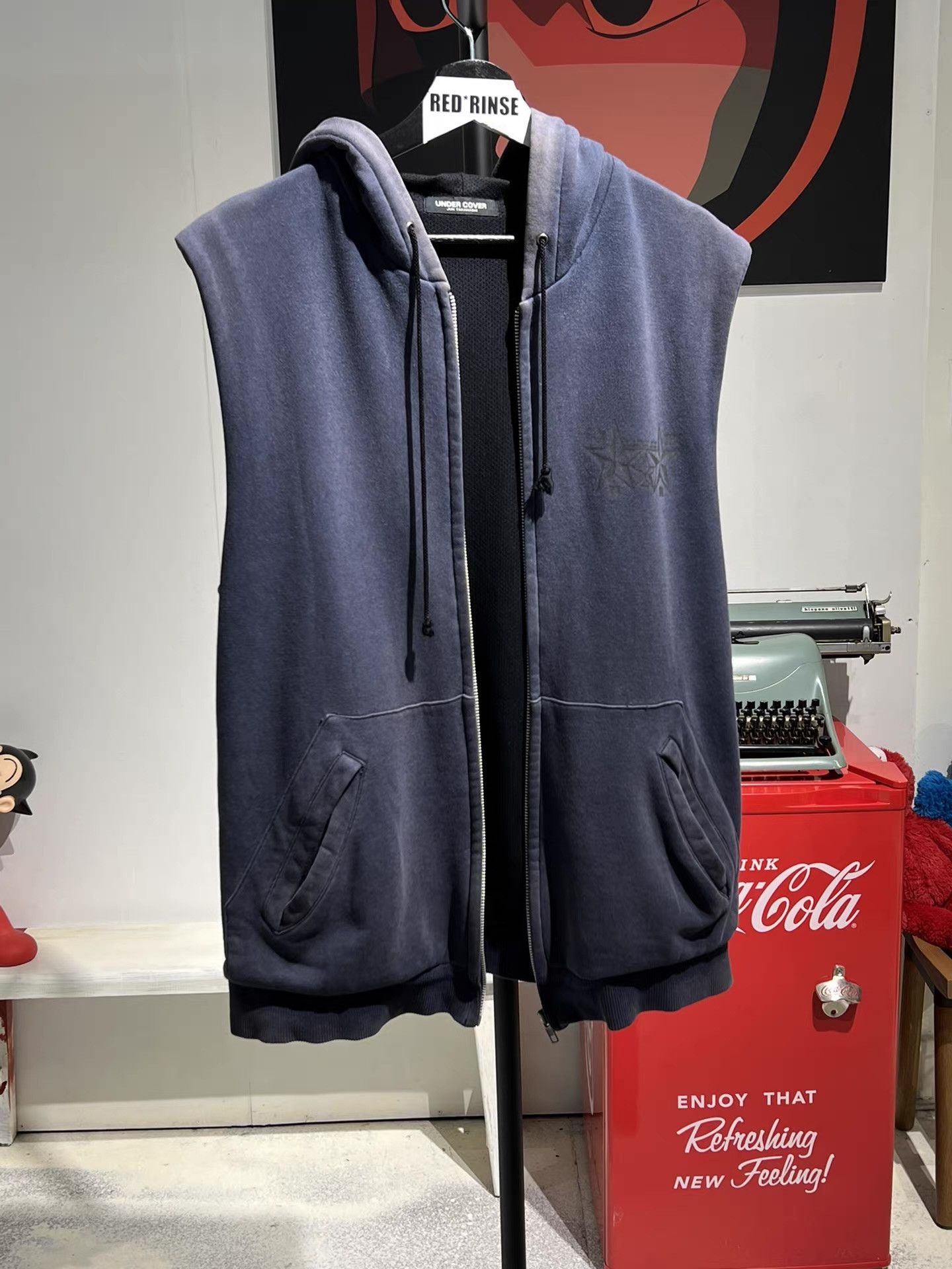 Undercover Undercover 96-97 AW Vest Jesus Build My Hot Rod Q13 Size US M / EU 48-50 / 2 - 8 Thumbnail