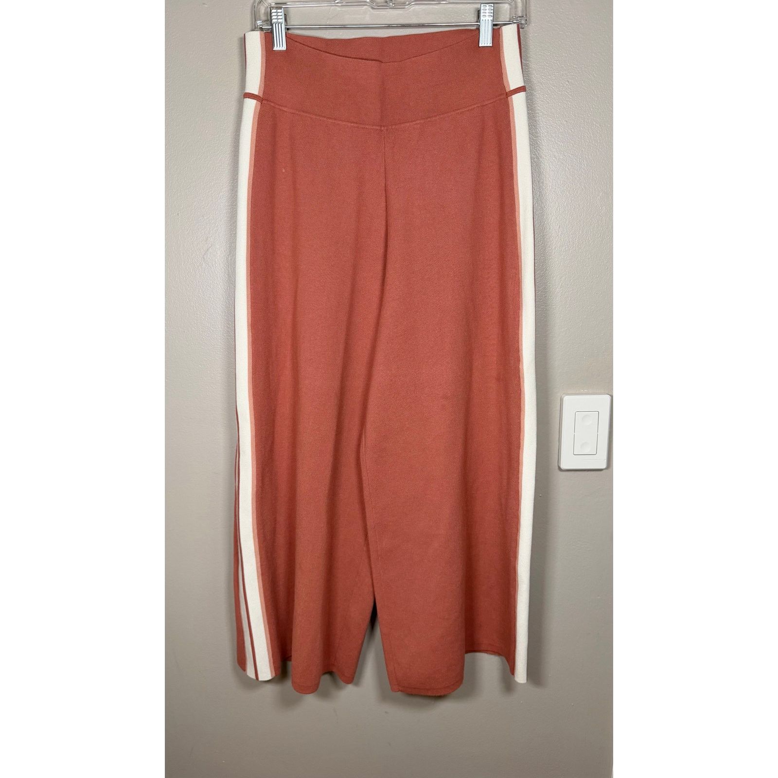 Veronica Beard Veronica Beard Roland Striped Stretch knit Culottes $395 M Size 28" / US 6 / IT 42 - 7 Thumbnail