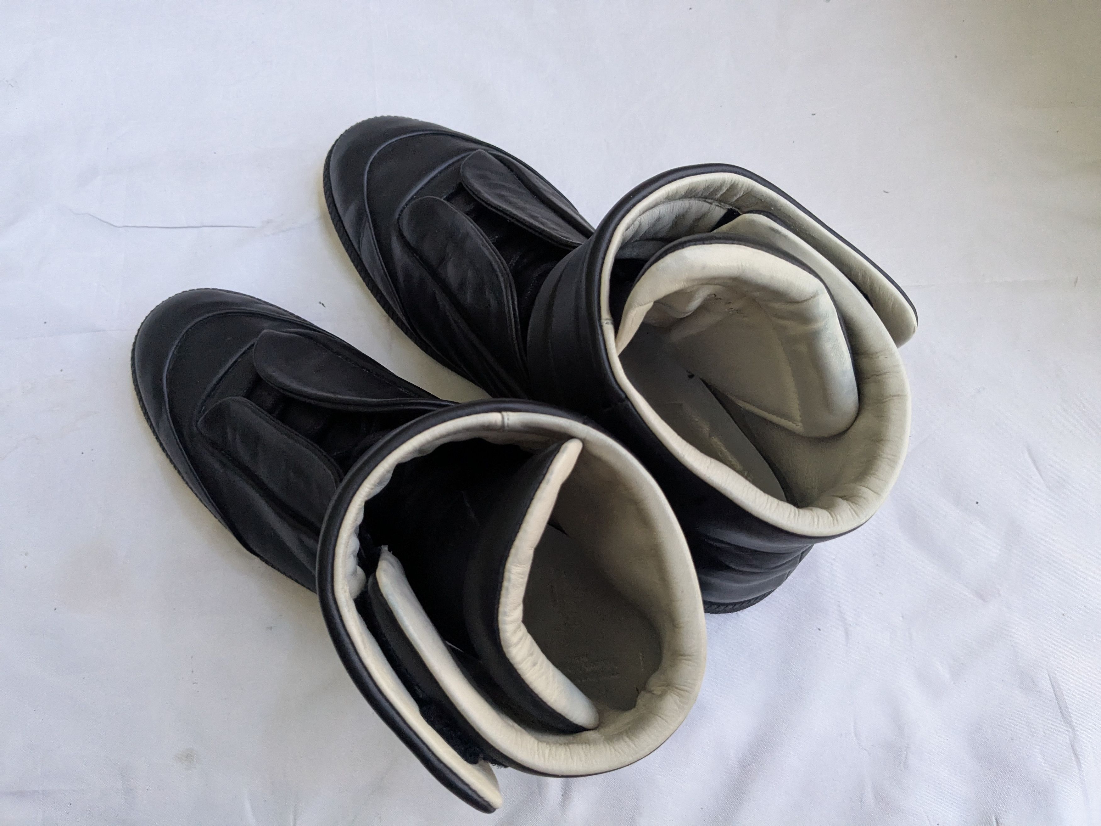 Maison Margiela Maison Margiela Future Black 13 46 High Tops Leather Size US 13 / EU 46 - 11 Thumbnail