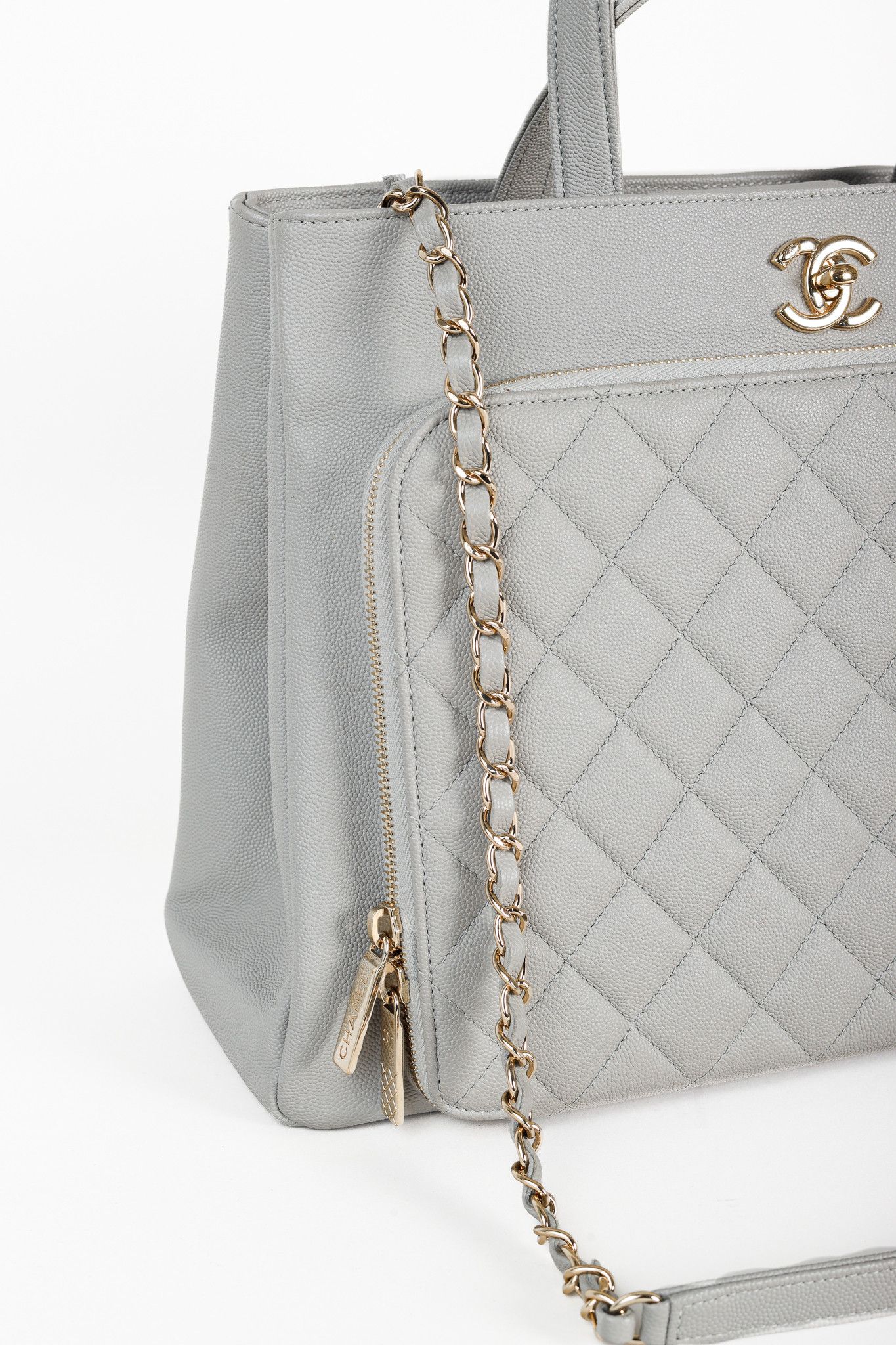 Chanel Chanel Business Affinity Large Caviar Leather Quilted Tote Size ONE SIZE - 8 Thumbnail