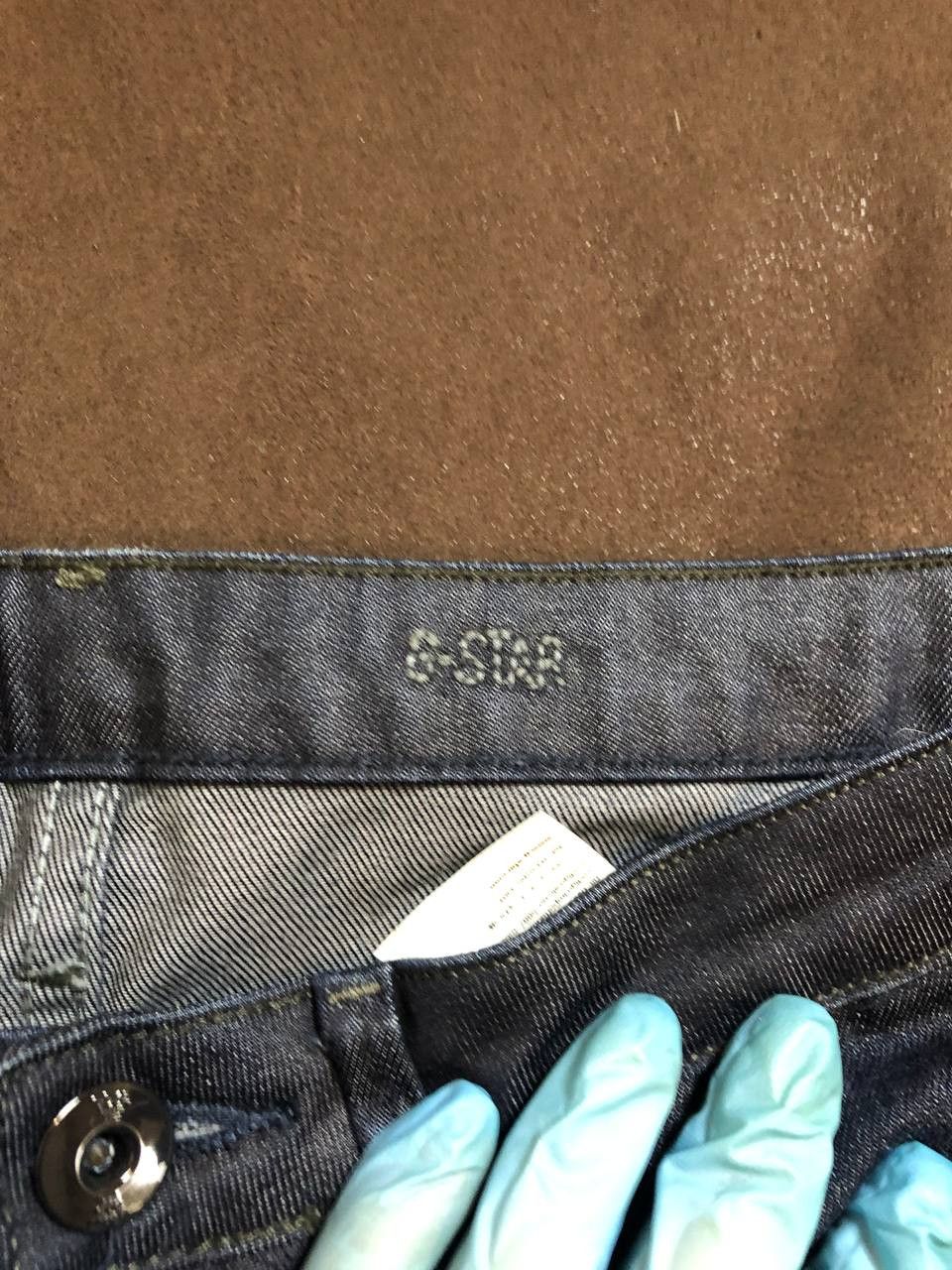 G-Star Mens G-STAR Arc Loose Tapered Dark Blue Jeans Size US 27 - 11 Thumbnail