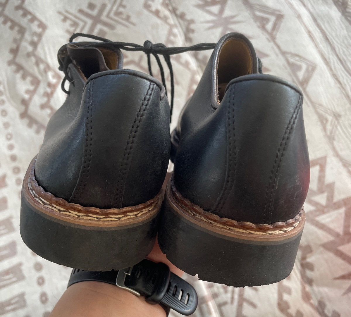 Other VINTAGE FRETZ MEN SWITZERLAND LEATHER PARABOOT SHOES Size US 8 / EU 41 - 5 Thumbnail