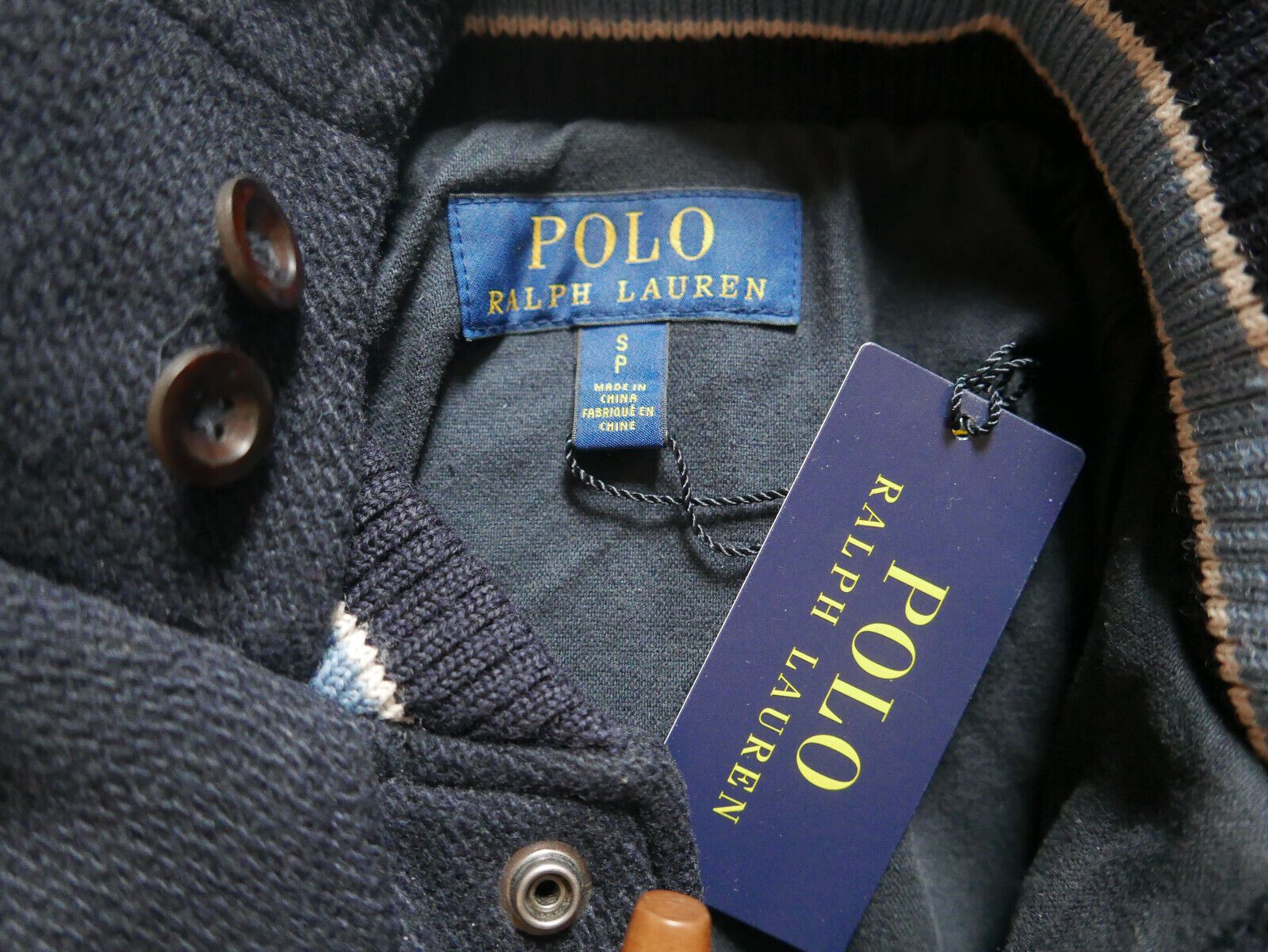 Polo Ralph Lauren Polo Ralph Lauren Jacket Varsity Wool Toggle Tiger NWT S Size US S / EU 44-46 / 1 - 3 Thumbnail