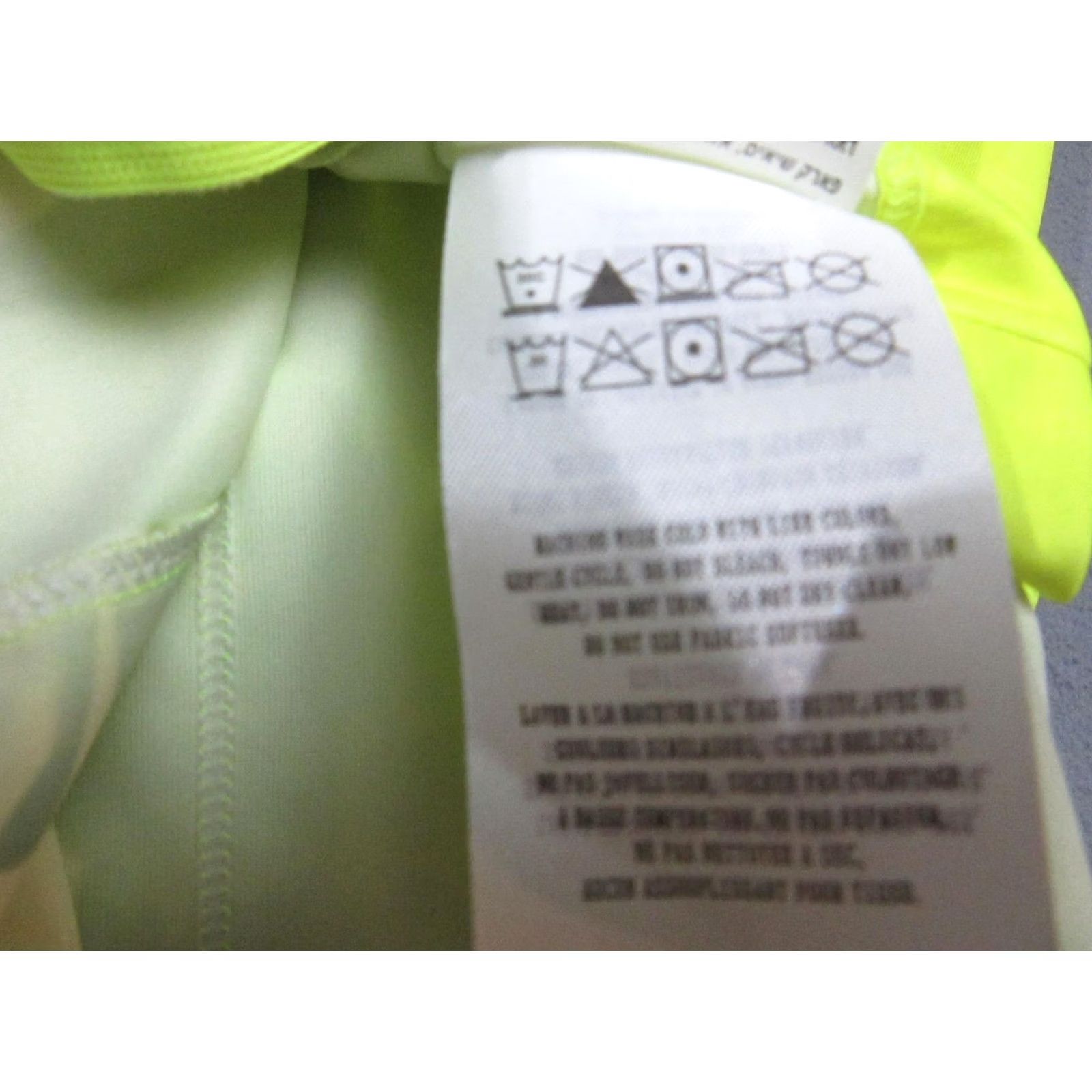 PEARL iZUMi Pearl Izumi Womens Shirt XL Yellow Cycling Jersey Full Zip Short Sleeve Top Size XL / US 12-14 / IT 48-50 - 7 Thumbnail