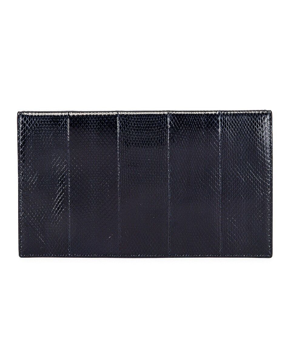 Saint Laurent Paris o1b1hav110125 Size: OS / Uptown Pouch in Dark Marine Size ONE SIZE - 3 Thumbnail