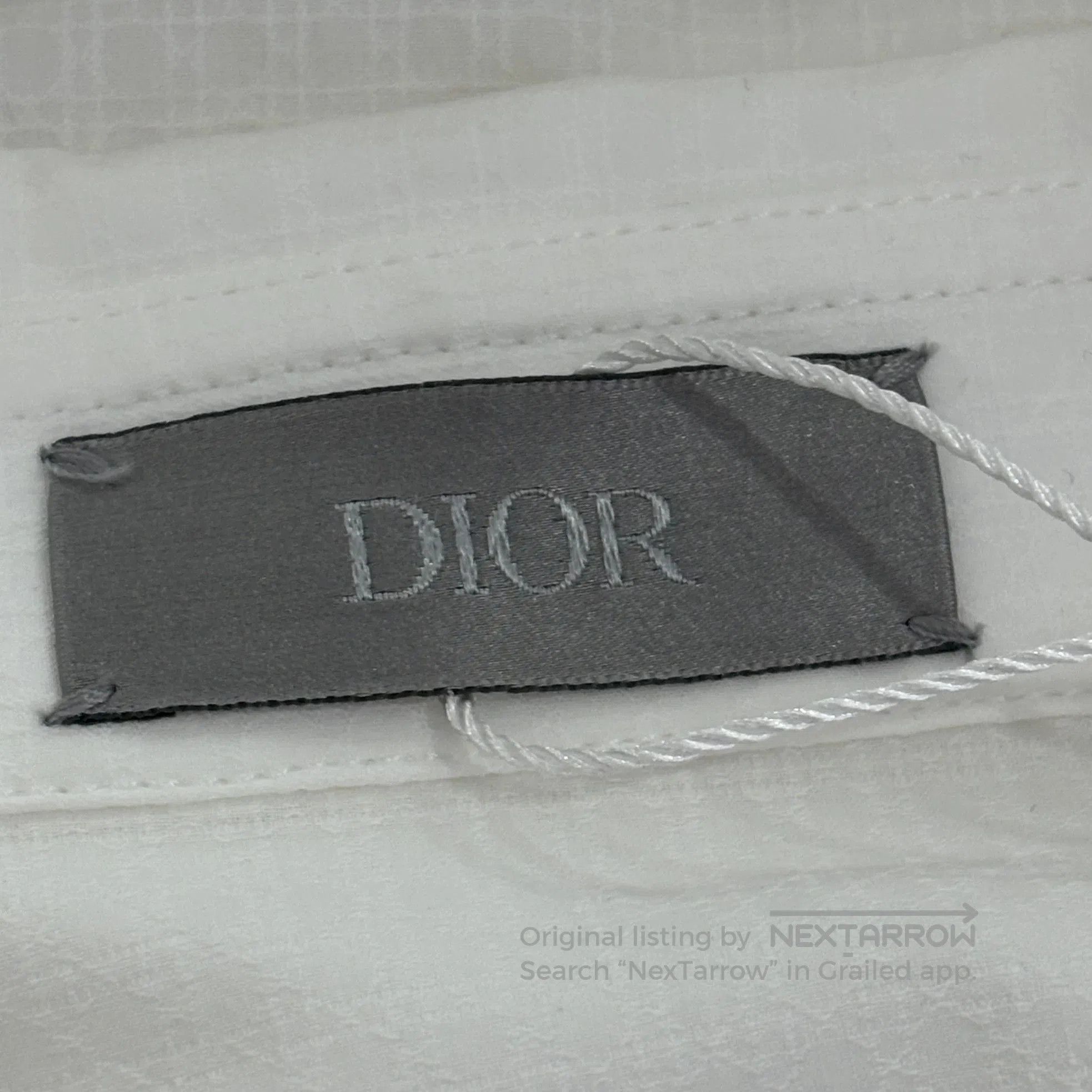 Dior DIOR Cotton Jacquard CD Embroidery Shirt. Size US M / EU 48-50 / 2 - 3 Thumbnail