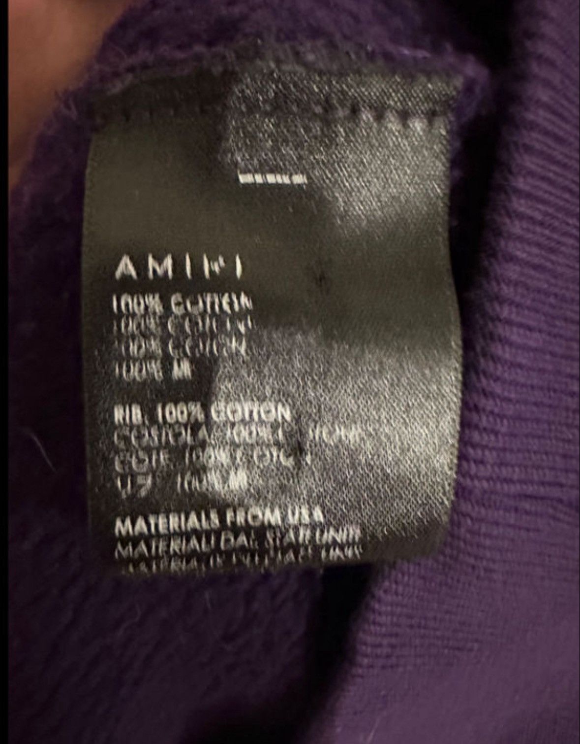 Amiri Amiri Poison Distressed Sweatshirt Size US M / EU 48-50 / 2 - 5 Thumbnail