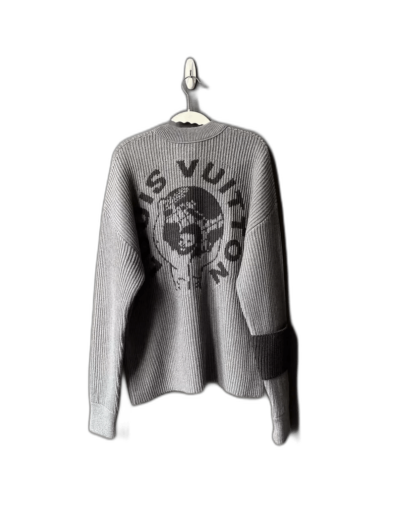Louis Vuitton Louis Vuitton Gray Earth Sweater Size US S / EU 44-46 / 1 - 1 Thumbnail