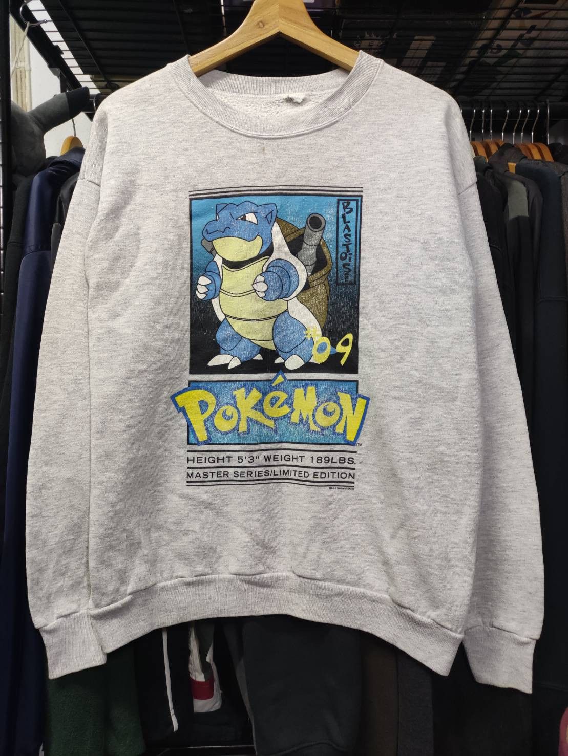 Pokemon Vtg 90's Pokemon Blastoise, Kamex Character Promo Sweaters Size US L / EU 52-54 / 3 - 2 Thumbnail