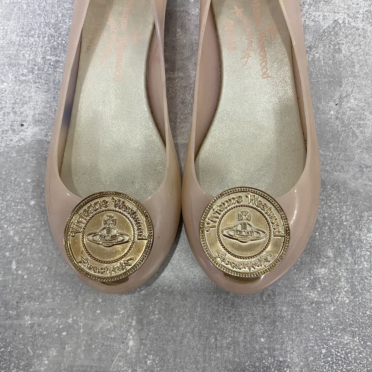 Melissa × Vivienne Westwood Vivienne Westwood × Melissa Anglomania Ballet Flats Size US 7 / IT 37 - 3 Thumbnail