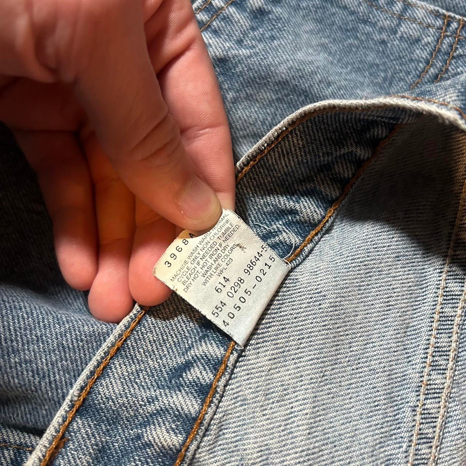 Levi's 80s blue levis 505 jeans Size US 34 / EU 50 - 5 Thumbnail