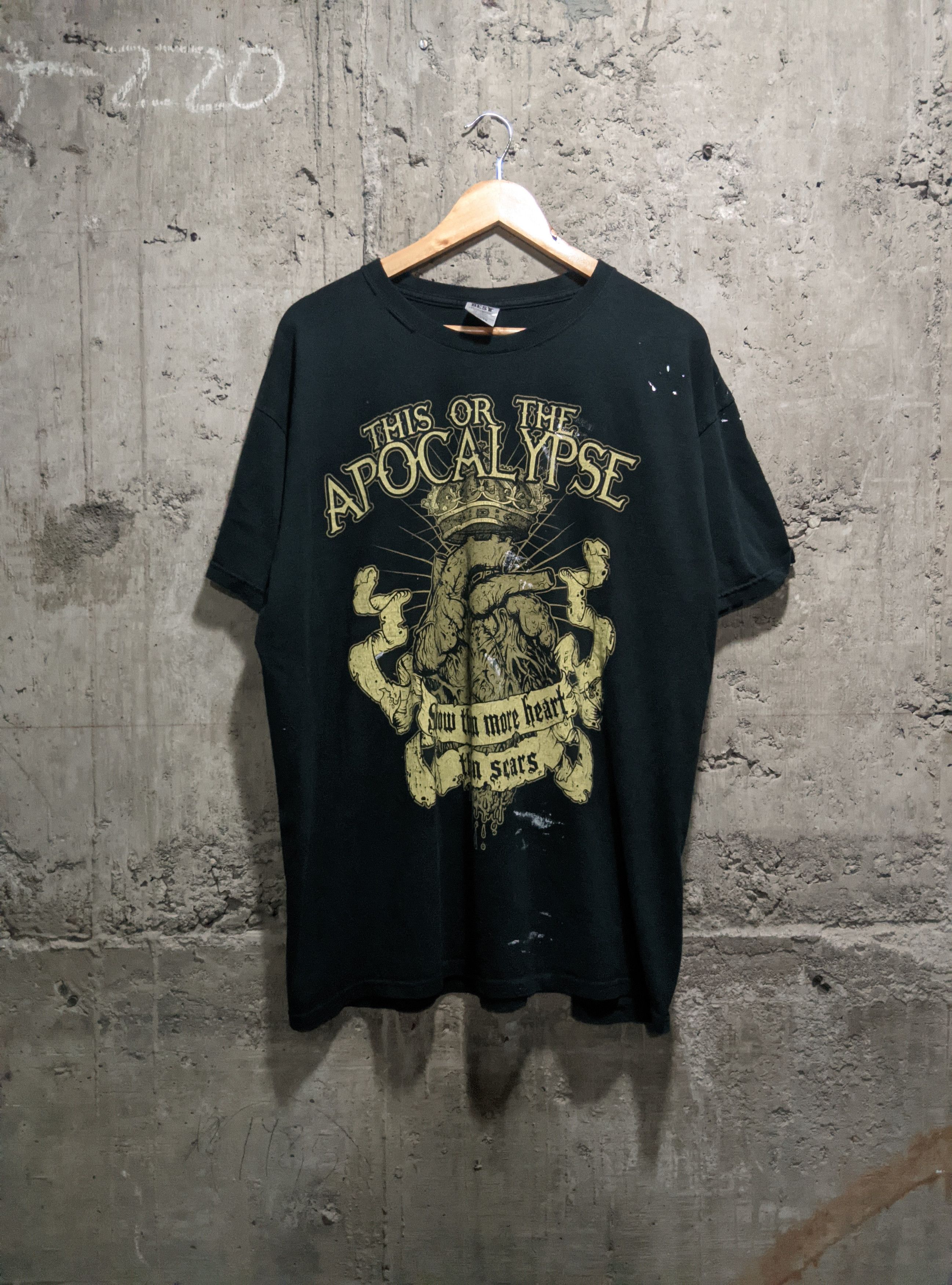 Band Tees Vintage this or the apocalypse haunt what's left metalcore Size US XL / EU 56 / 4 - 1 Thumbnail