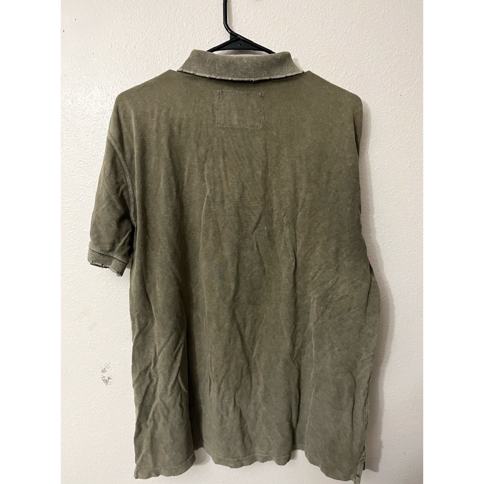 Express EXPRESS Polo Shirt Men’s Green Graphic Logo Classic Fit XL Polo Shirt Adult XL Green Express Portofino Modern 90s Mens Size US XL / EU 56 / 4 - 3 Thumbnail