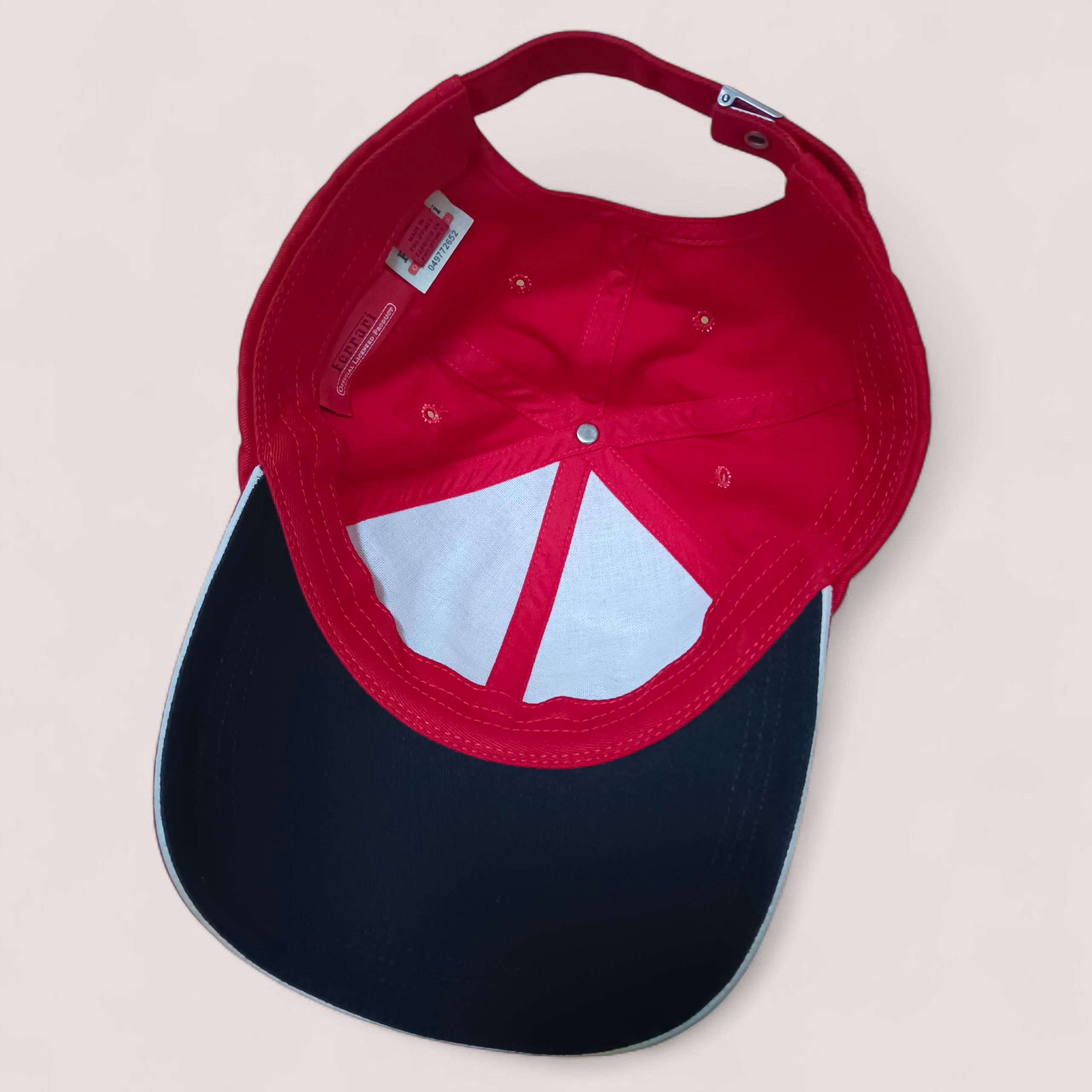 Ferrari FERRARI Official F1 Racing 6 Panels Buckle BackHat Size ONE SIZE - 6 Thumbnail